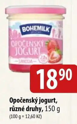 Bala BOHEMILK Opočenský jogurt nabídka