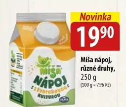 Bala Míša nápoj nabídka