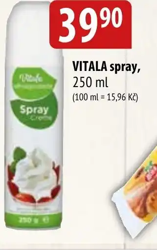 Bala VITALA spray nabídka