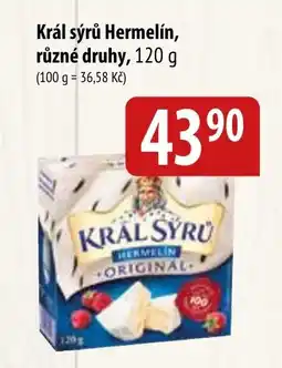 Bala Král sýrů Hermelín nabídka