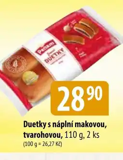 Bala Penam Duetky s náplní makovou, tvarohovou nabídka