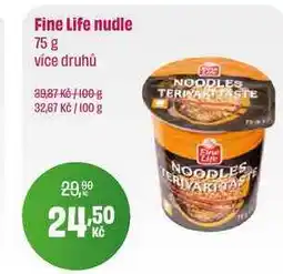 BonVeno Fine Life nudle 75 g více druhů nabídka