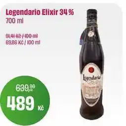 BonVeno Legendario Elixir 34% 700 ml nabídka