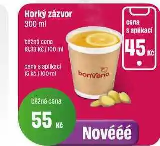 BonVeno Horký zázvor 300 ml nabídka