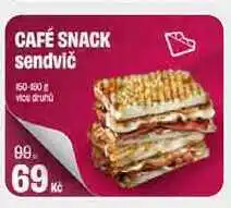 BonVeno CAFÉ SNACK sendvič 150-180g nabídka