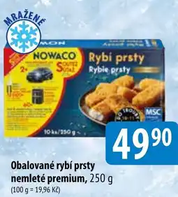 Bala NOWACO Obalované rybí prsty nemleté premium nabídka