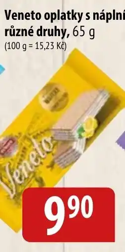 Bala Veneto oplatky s náplní nabídka