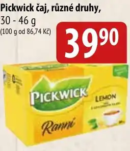 Bala Pickwick čaj nabídka