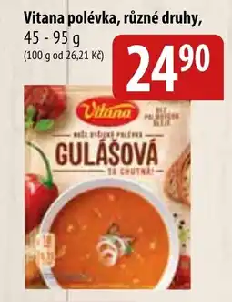 Bala Vitana polévka nabídka