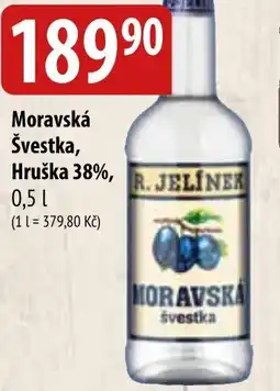 Bala Moravská Švestka, Hruška 38% nabídka