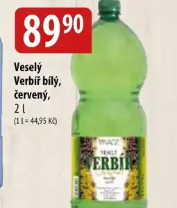 Bala Veselý Verbíř bílý, červený nabídka