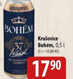 Bala Krušovice Bohem nabídka