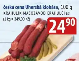Bala Česká cena uherská klobása nabídka