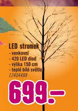 Hornbach LED stromek nabídka