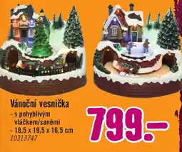 Hornbach Vánoční vesnička nabídka