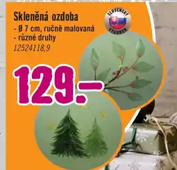 Hornbach Skleněná ozdoba nabídka