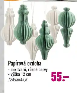 Hornbach Papírová ozdoba nabídka