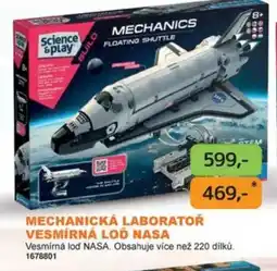Dráčik Mechanická laboratoř vesmírná loď nasa nabídka