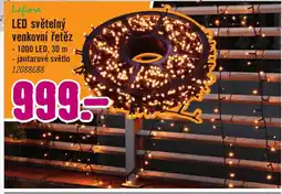 Hornbach LED světelný venkovní řetěz nabídka