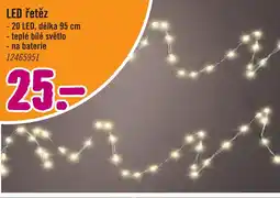 Hornbach LED řetěz nabídka