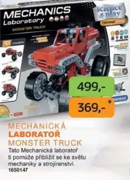 Dráčik Mechanická laboratoř monster truck nabídka