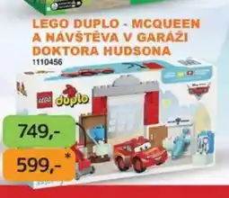 Dráčik LEGO Duplo - mcqueen a návštěva v garáži doktora hudsona nabídka