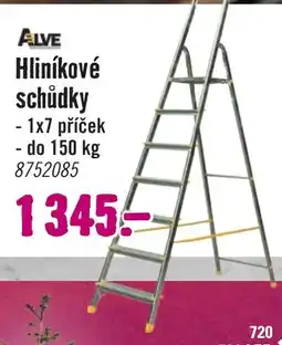 Hornbach Hliníkové schůdky nabídka