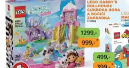 Dráčik LEGO Gabby's dollhouse cukrová hora a kočičí zahrádka nabídka