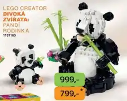 Dráčik LEGO Creator divoká zvířata: pandí rodinka nabídka