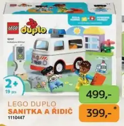 Dráčik LEGO Duplo sanitka a řidič nabídka