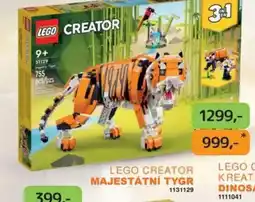 Dráčik LEGO Creator majestátní tygr nabídka