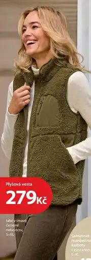 NKD Plyšová vesta nabídka