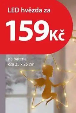 NKD LED hvězda nabídka