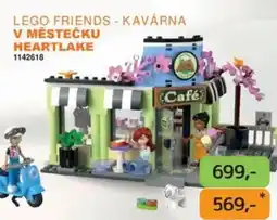 Dráčik Lego friends - kavárna v městečku heartlake nabídka