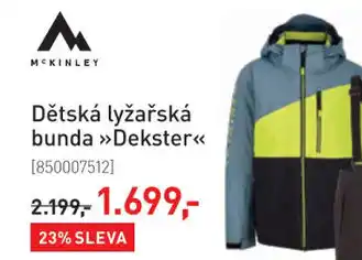 Dětská lyžařská bunda Dekster