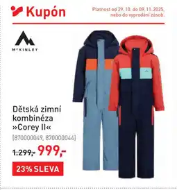 Intersport Dětská zimní kombinéza Corey II nabídka