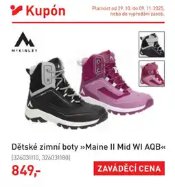 Intersport Dětské zimní boty Maine II Mid WI AQB nabídka