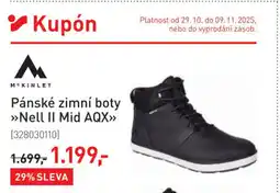 Intersport Pánské zimní boty Nell II Mid AQX nabídka