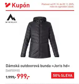 Intersport Dámská outdoorová bunda Joris hd nabídka