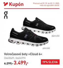 Intersport Volnočasové boty Cloud 6 nabídka