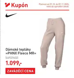 Intersport Dámské tepláky PHNX Fleece MR nabídka