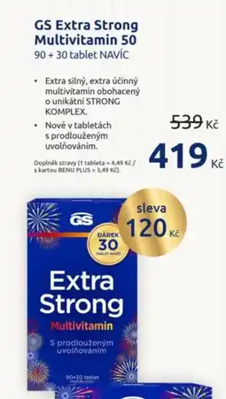 Benu GS Extra Strong Multivitamin 50 nabídka