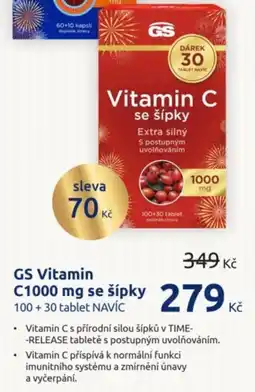 Benu GS Vitamin C1000 mg se šípky nabídka