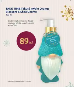 Benu TAKE TIME Tekuté mýdlo Orange Blossom & Shea Gnome nabídka