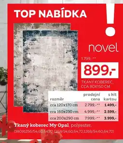 XXXLutz Tkaný koberec My Opal nabídka