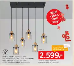 XXXLutz Závěsné svítidlo nabídka
