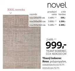 XXXLutz Tkaný koberec Reus nabídka