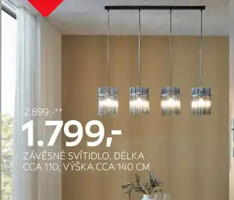 XXXLutz Závěsné svítidlo nabídka