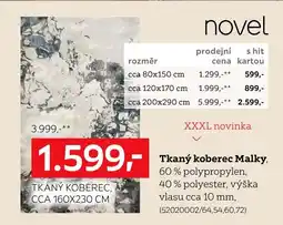 XXXLutz Tkaný koberec Malky nabídka