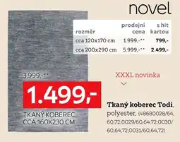 XXXLutz Tkaný koberec Todi nabídka